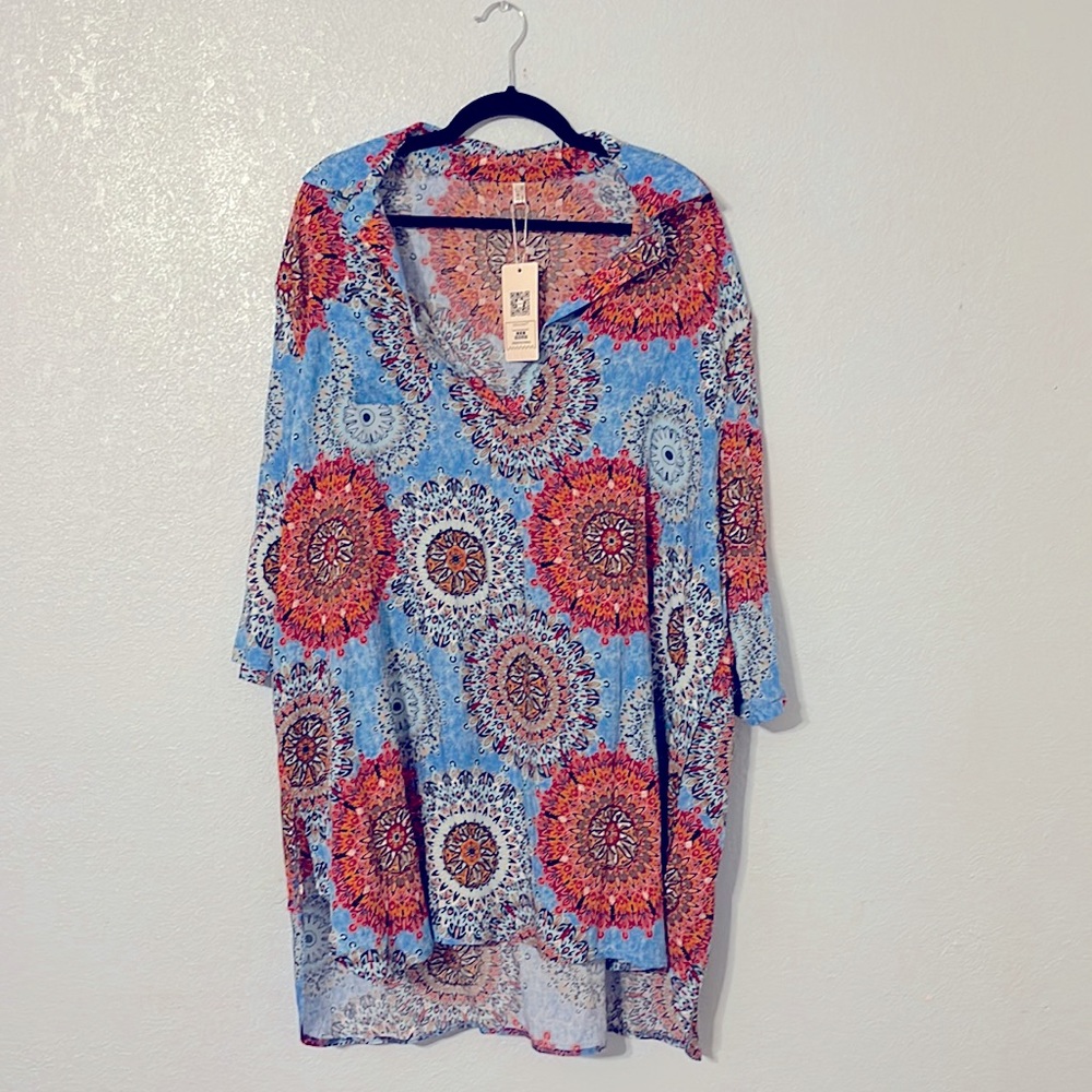 Swimsuit cover/shirt size 2X